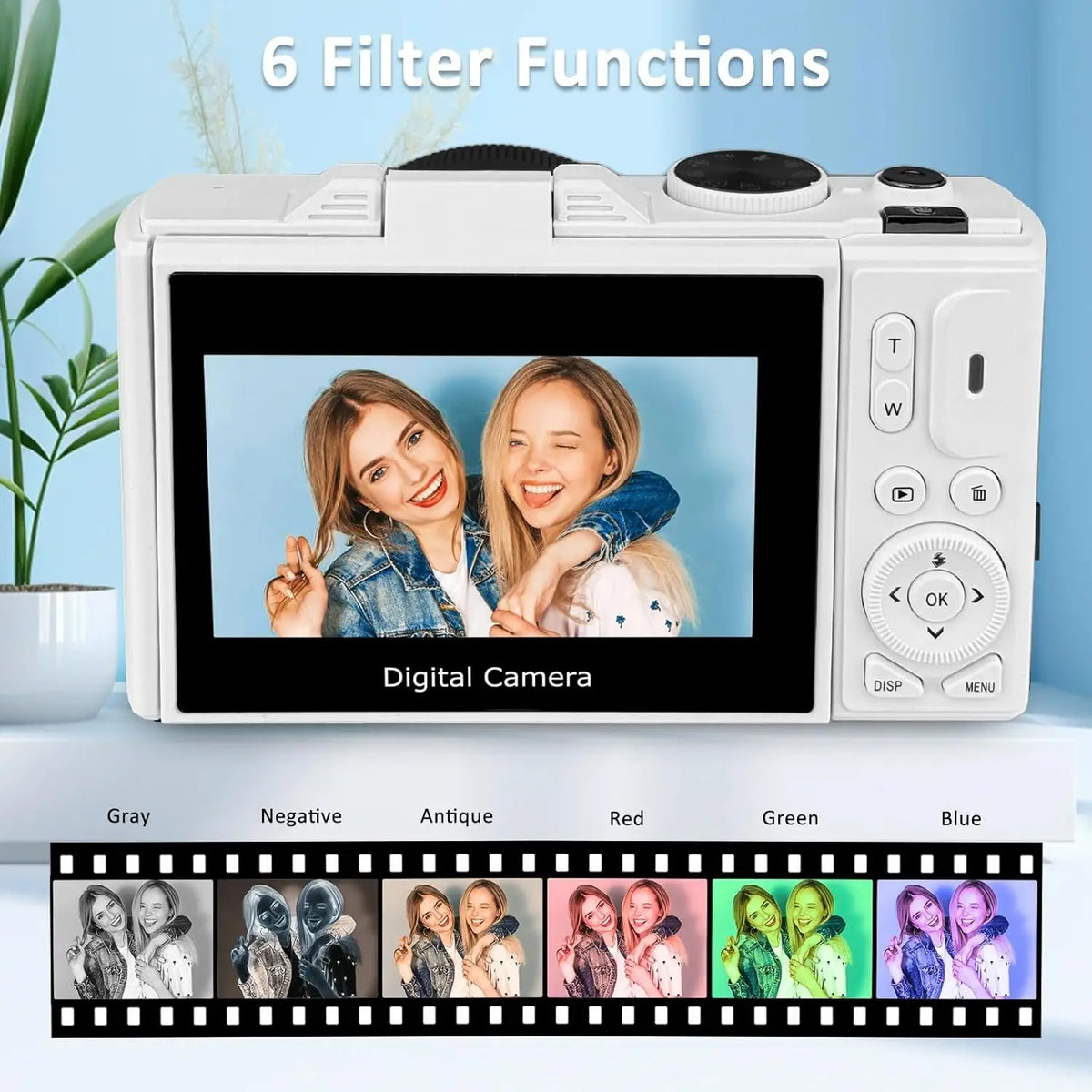 18X Zoom 4K Digital Camera - Image 5