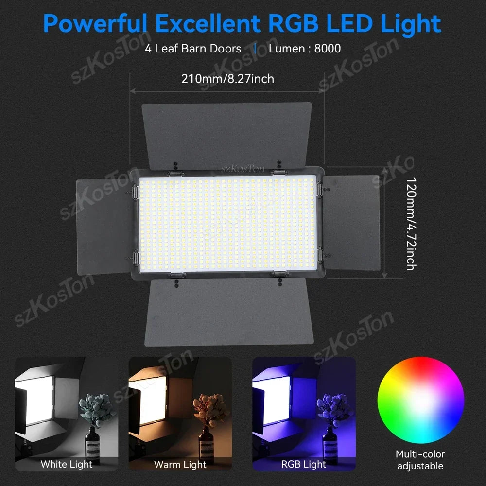 U600 RGB LED Photo Studio Light - Image 3