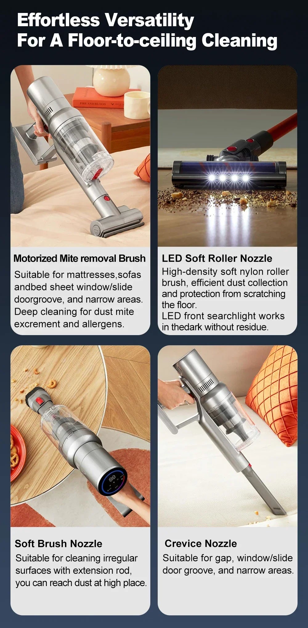 Cordless Handheld Vacuum Cleaner 27000PA - Image 13