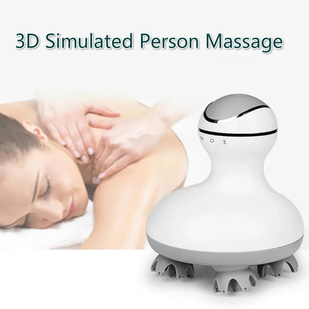 3D Waterproof Electric Head Massager - Image 7