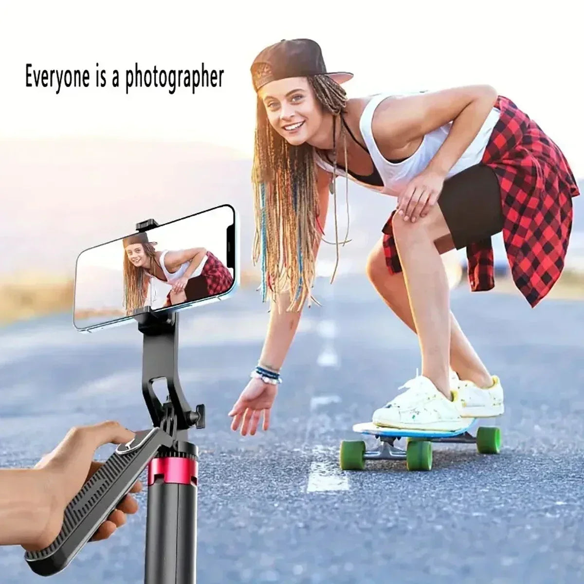 Portable Camera Tripod with Wireless Remote - Image 4