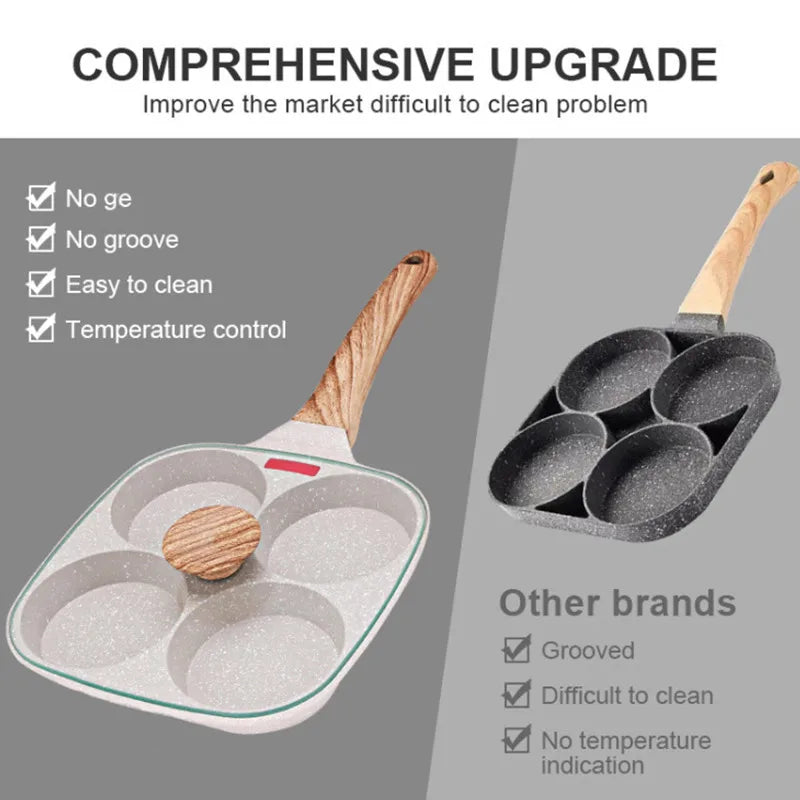 Four-Hole Egg Pancake Frying Pan - Image 5