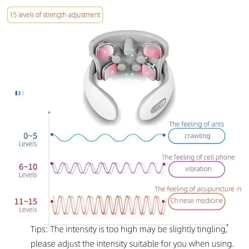 Heat Vibration Neck Massager - Image 6
