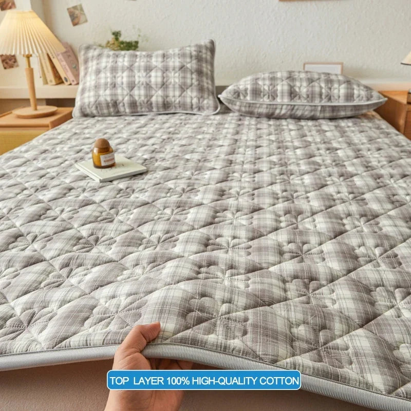 Super Comfort Mattress Protector – 100% Cotton Top Layer - Image 3