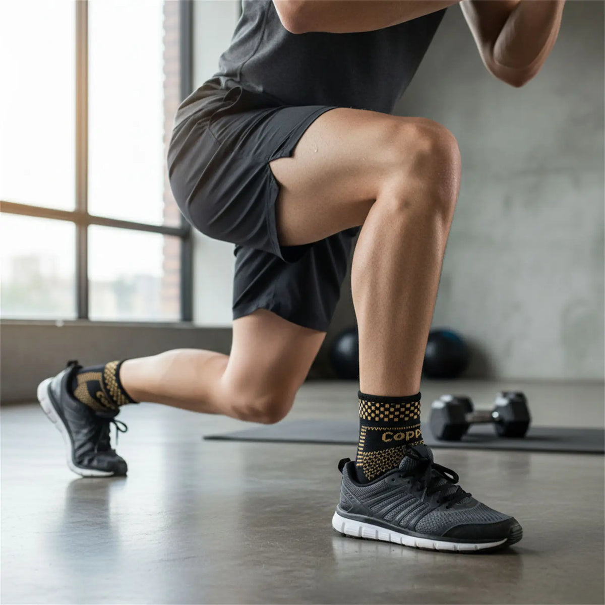 Copper Ankle Compression Sleeve - Image 8