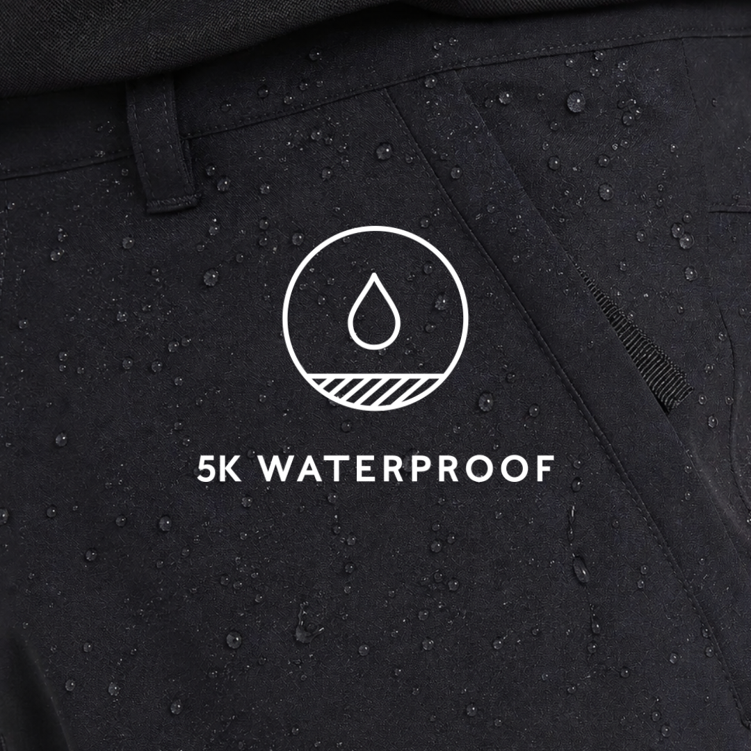 Silsden Womens Waterproof Trousers Long - Black - Image 7