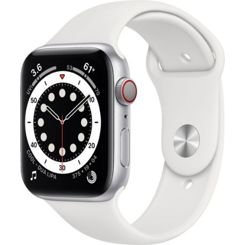 Apple Watch Series 6 44MM Silver (GPS + Cellular)