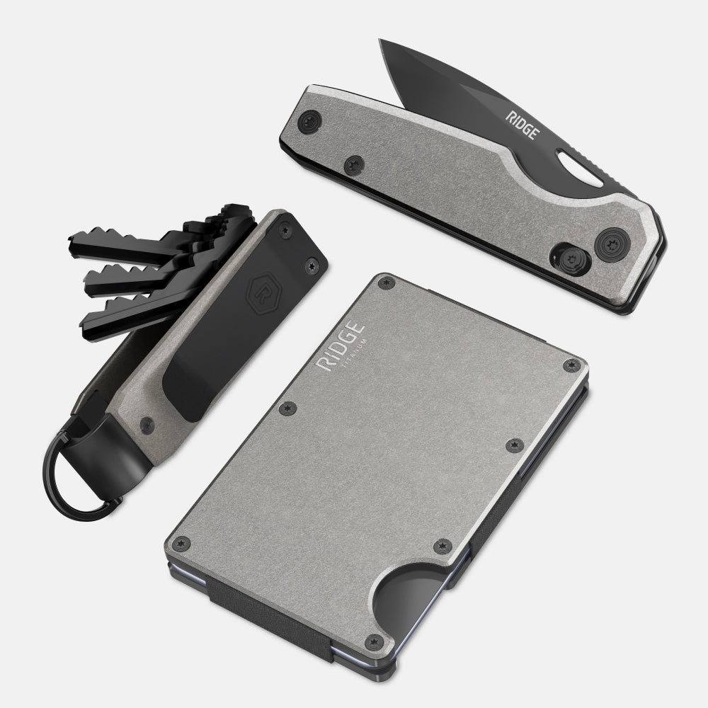 Daily Survival Kit - Stonewashed Titanium