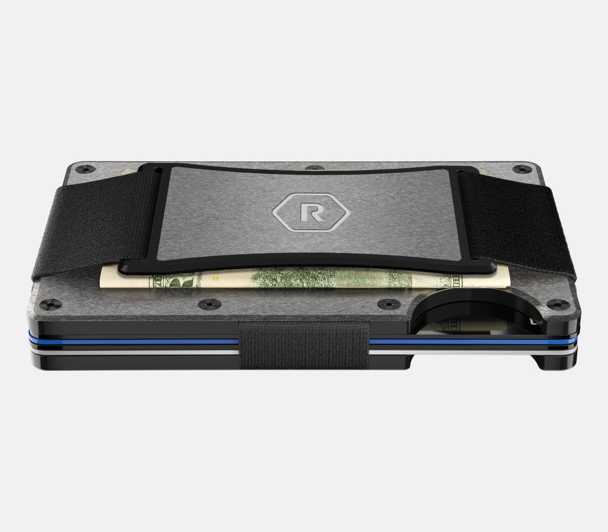 Ridge Wallet - Stonewashed Titanium - Image 4