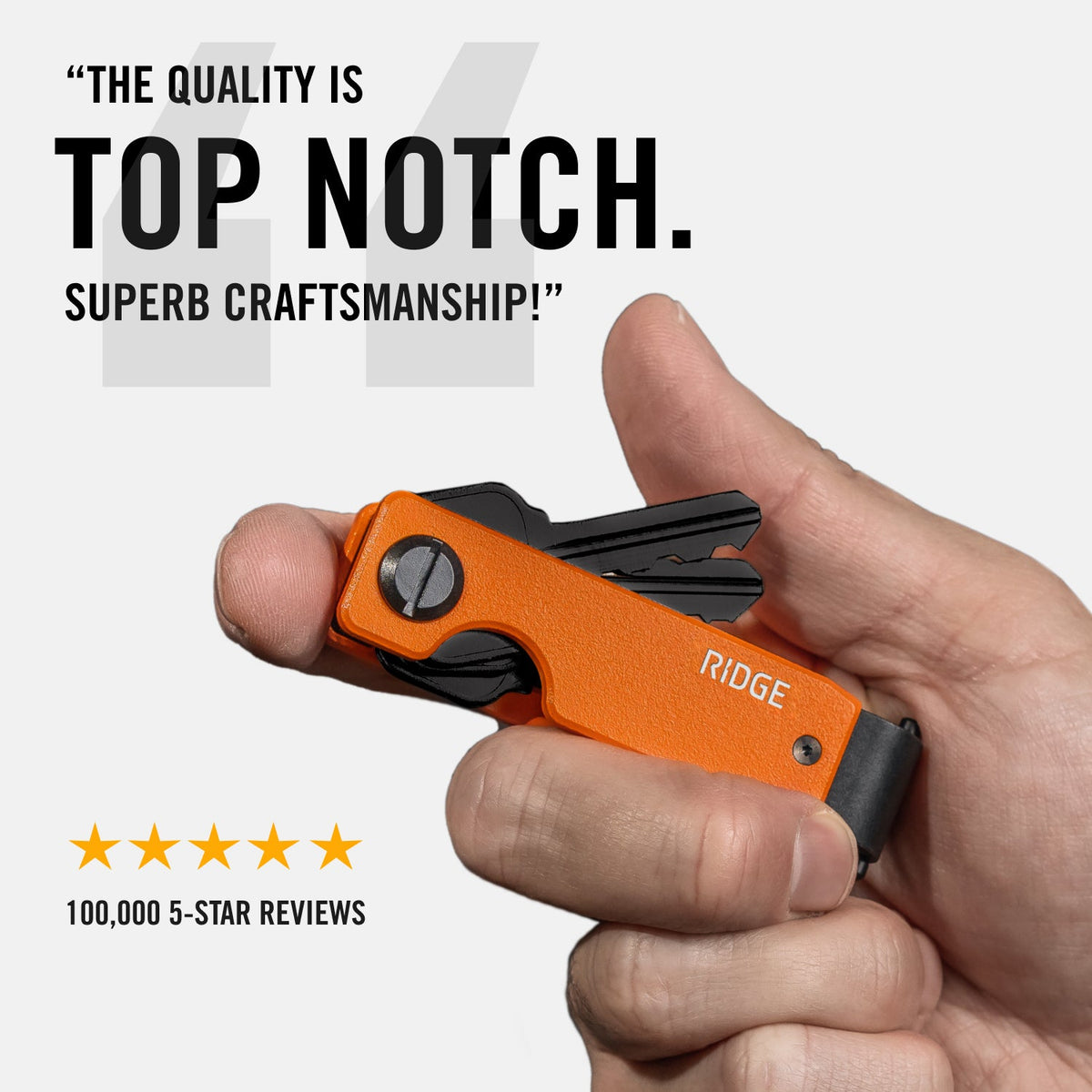 Ridge KeyCase - Stonewashed Titanium - Image 10