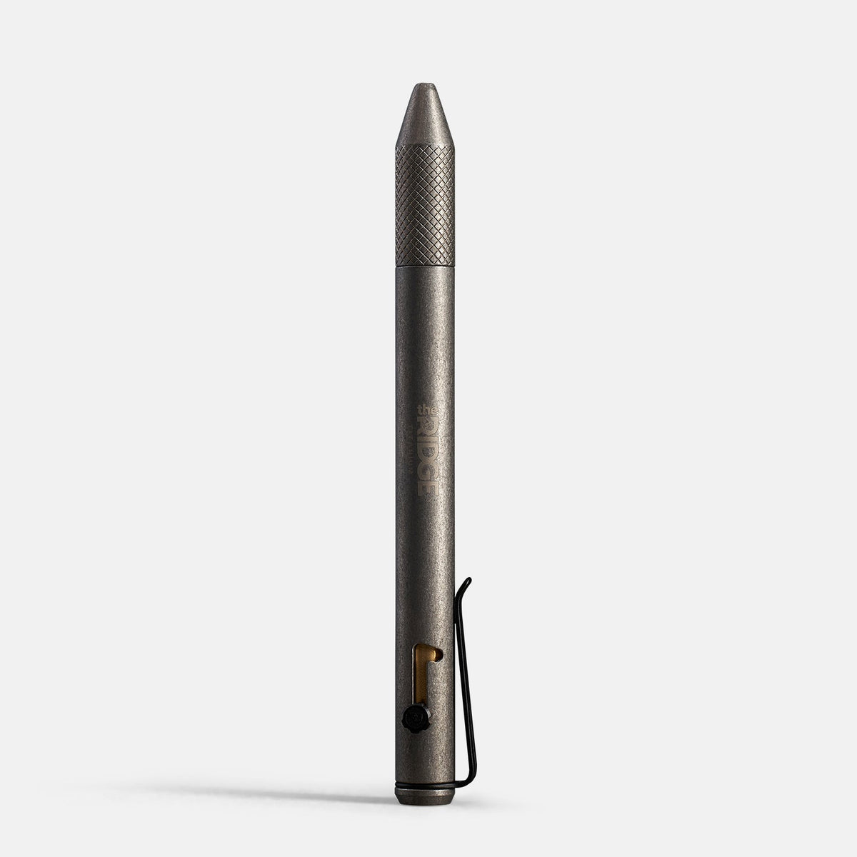 Ridge Bolt Action Pen - Stonewashed Titanium - Image 5