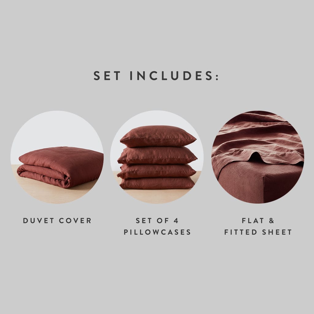 Stonewashed Linen Bed Bundle - Image 14