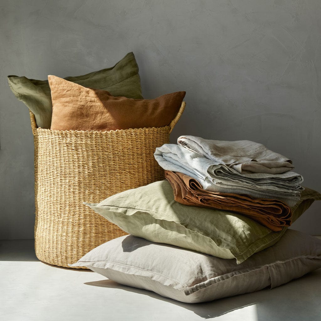Stonewashed Linen Euro Shams - Image 44