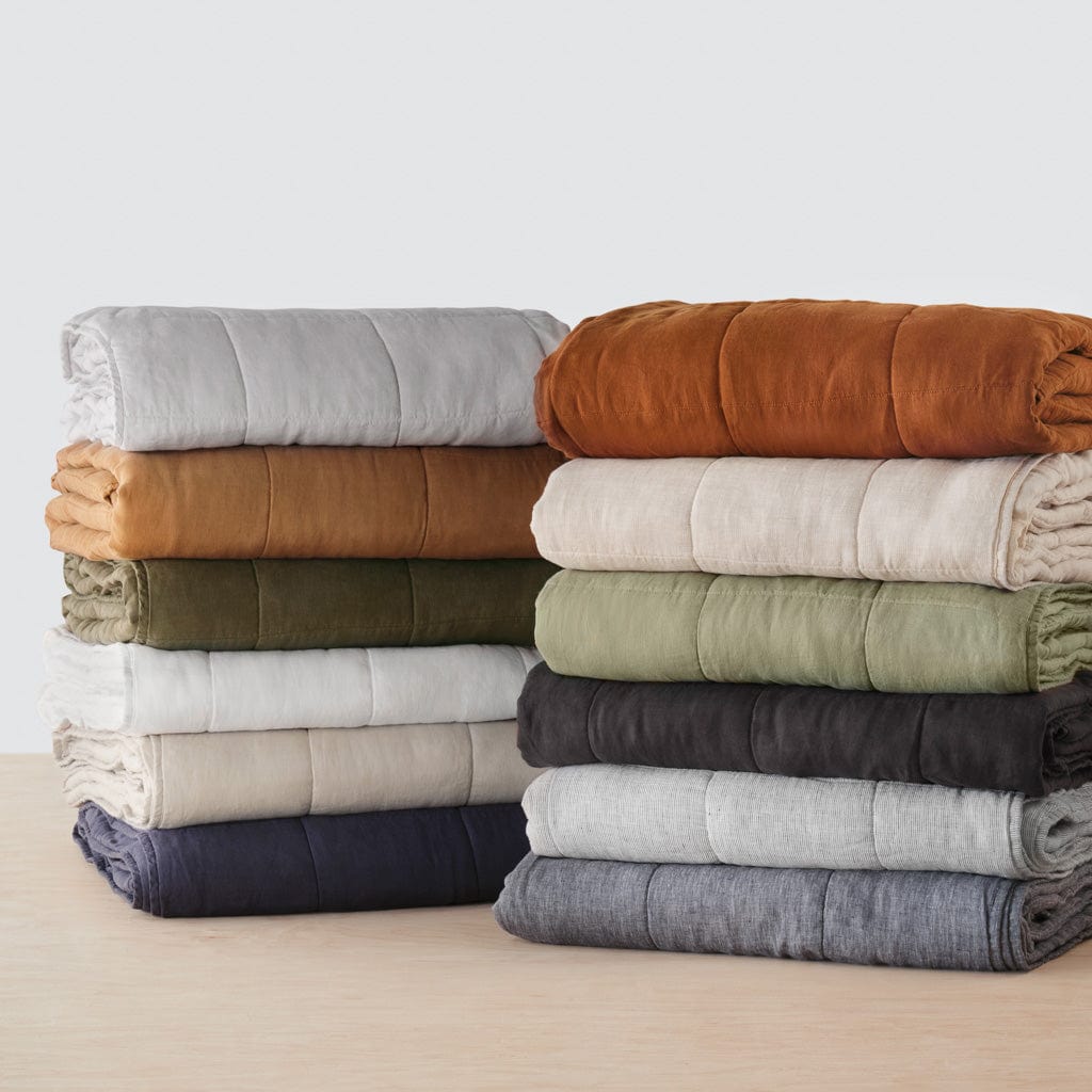 QA | Stonewashed Linen Quilt - Image 61
