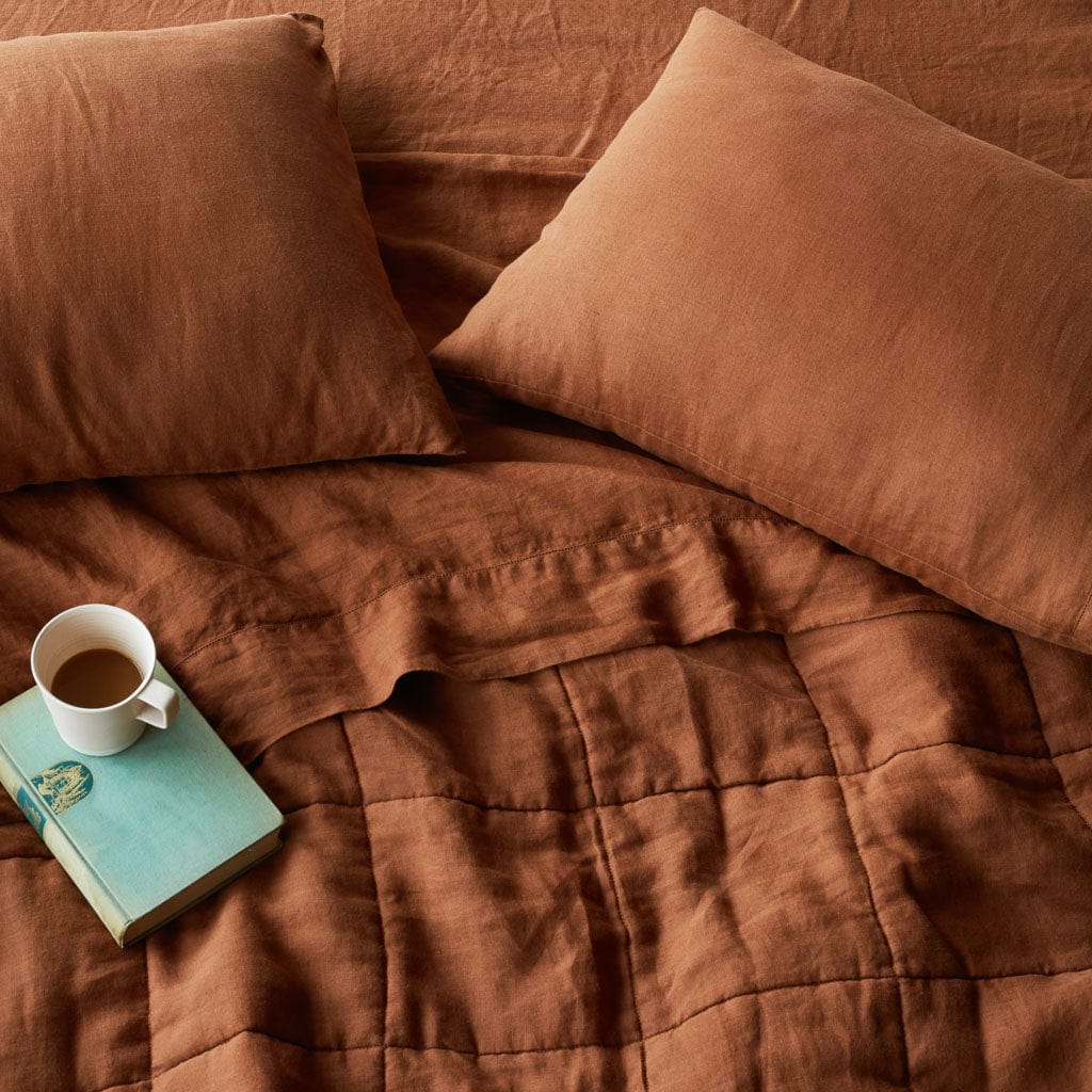 QA | Stonewashed Linen Quilt - Image 46