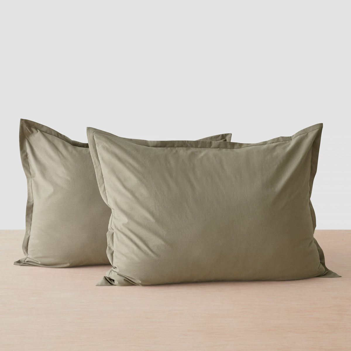 Stonewashed Organic Cotton Percale Duvet Cover - Image 38