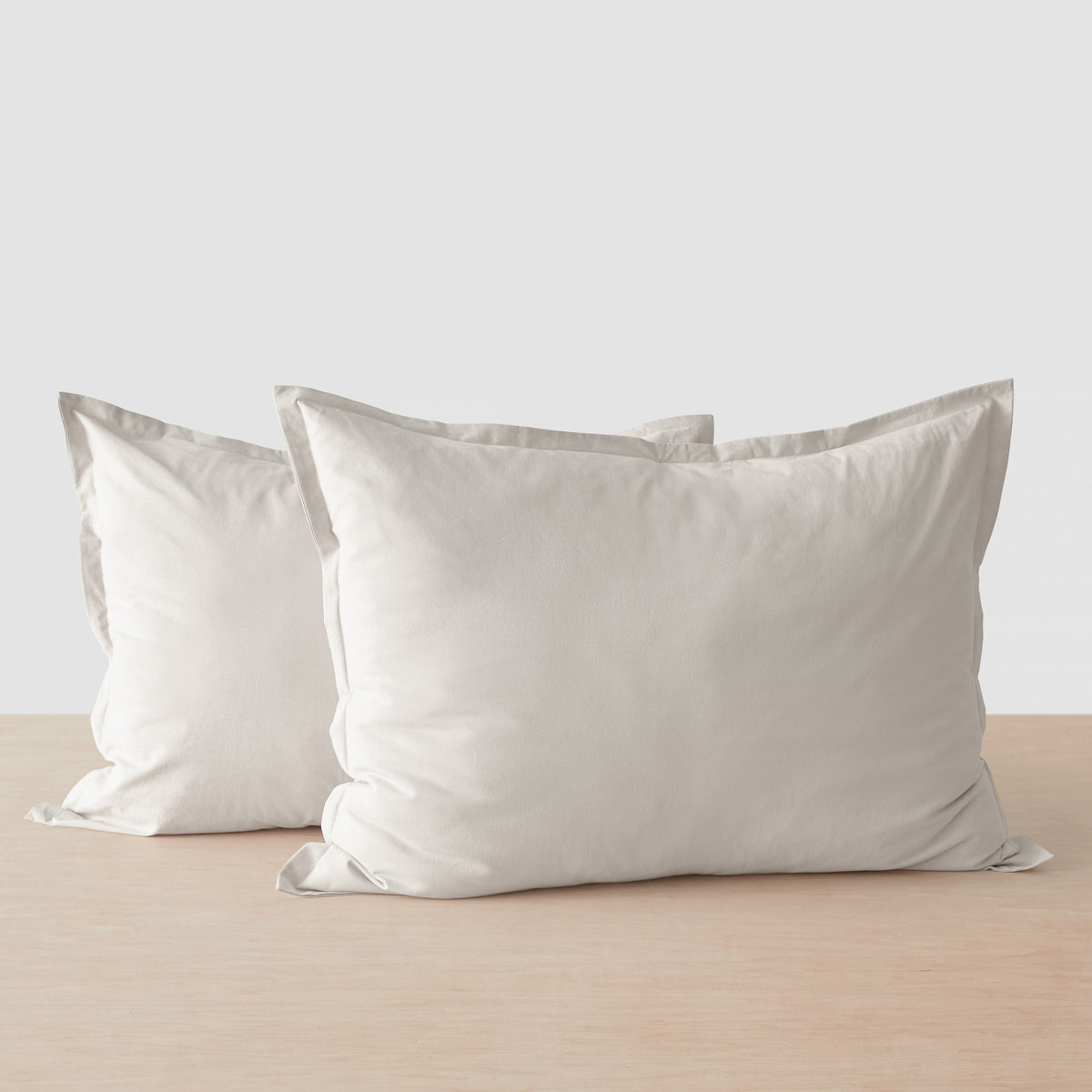 Stonewashed Organic Cotton Percale Duvet Cover - Image 25