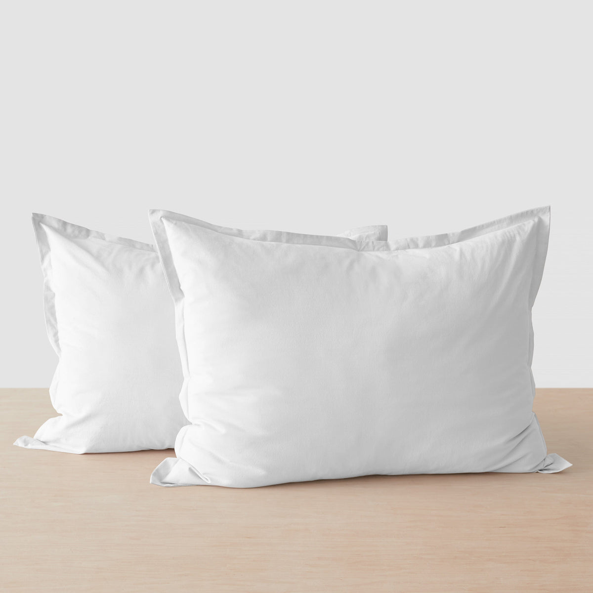 Stonewashed Organic Cotton Percale Duvet Cover - Image 29