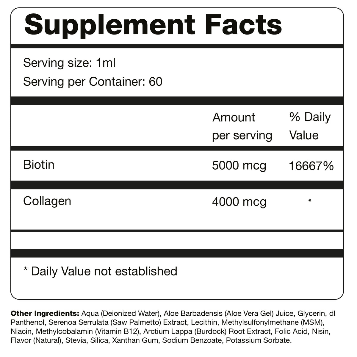 Gro & Glow Liquid Vitamins - 2 Month Supply! - Image 8