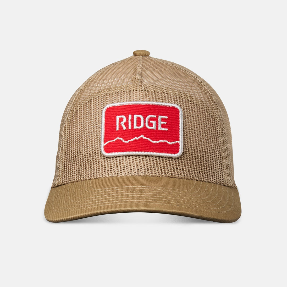 Ridge Mesh Snapback - Tan - Image 3