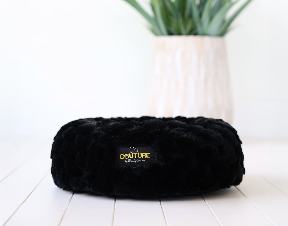 Black Crinkle Pet Bed - Image 7