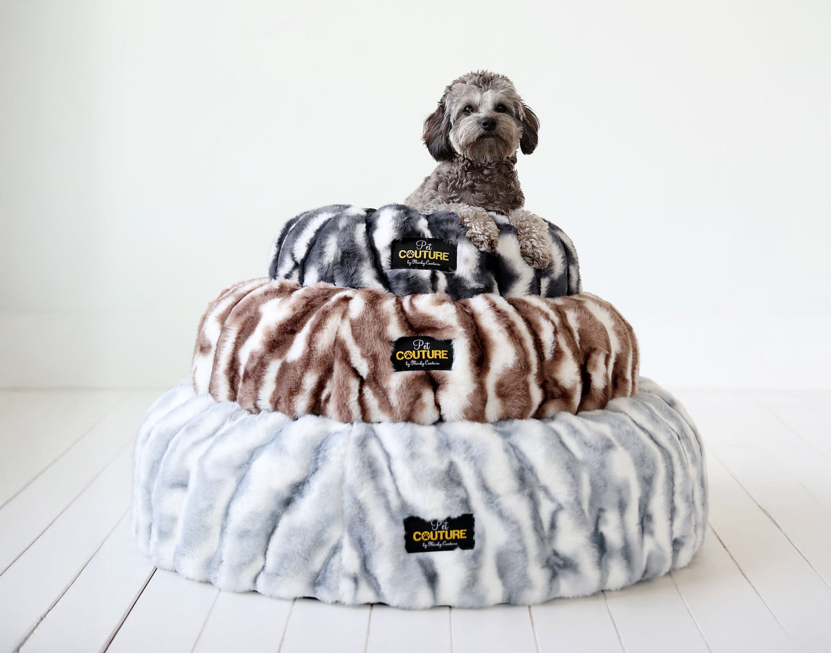 Cloudy Day Brown Pet Bed - Image 7