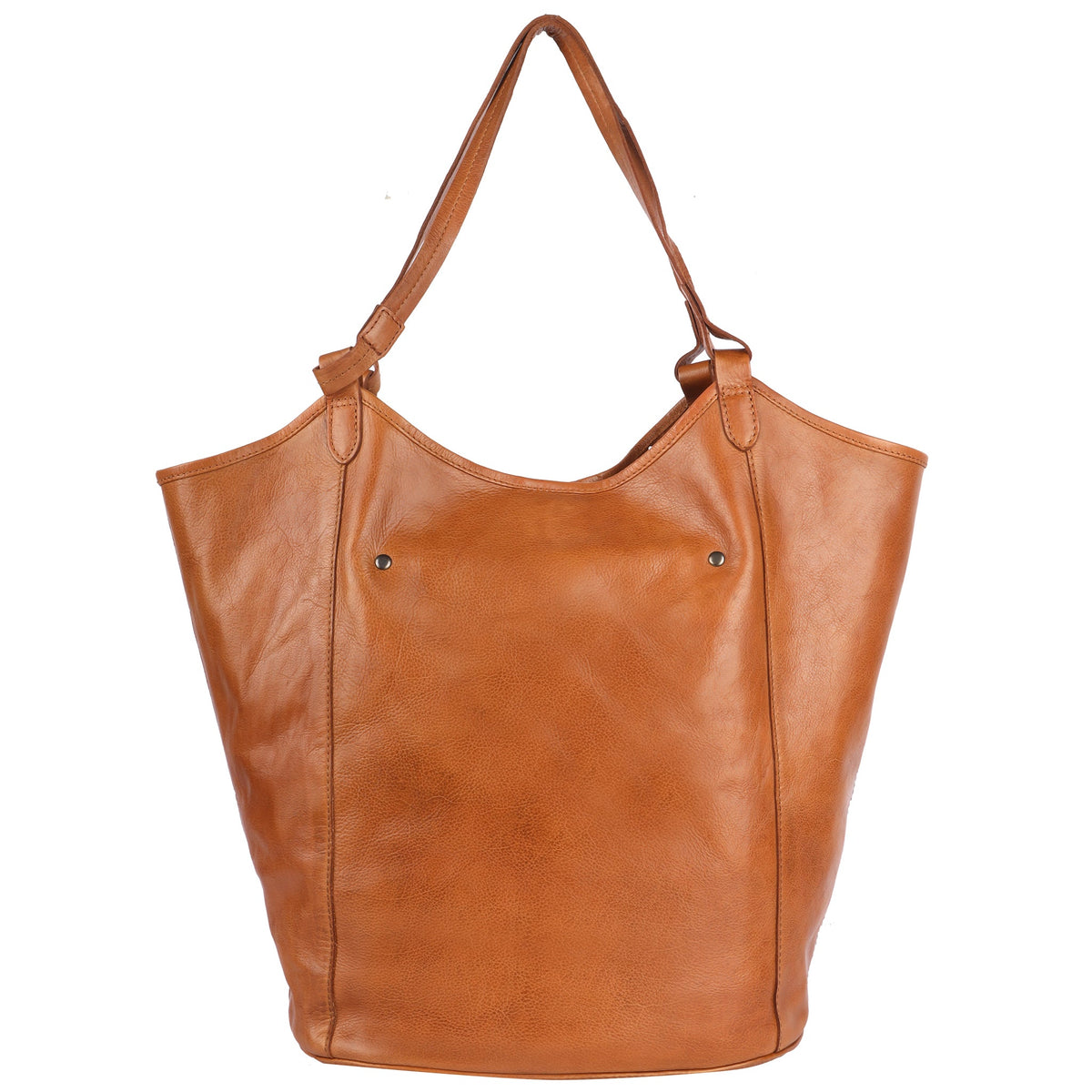Tour Leather Tote Bag - Image 8