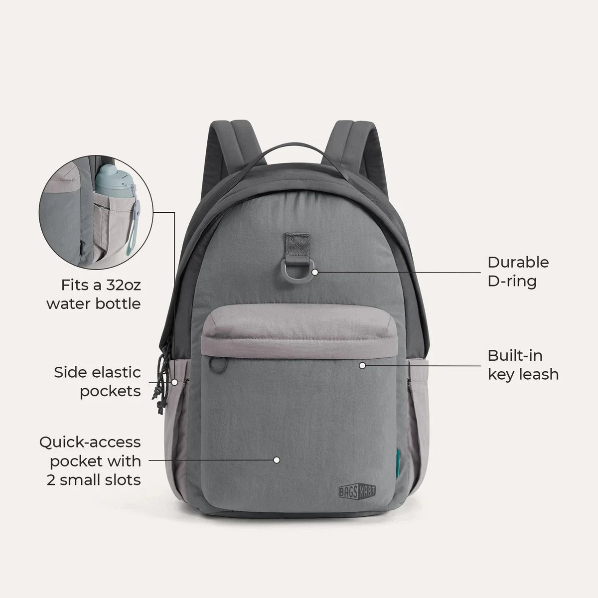 (Free Gift)crush 18L Backpack - Image 35