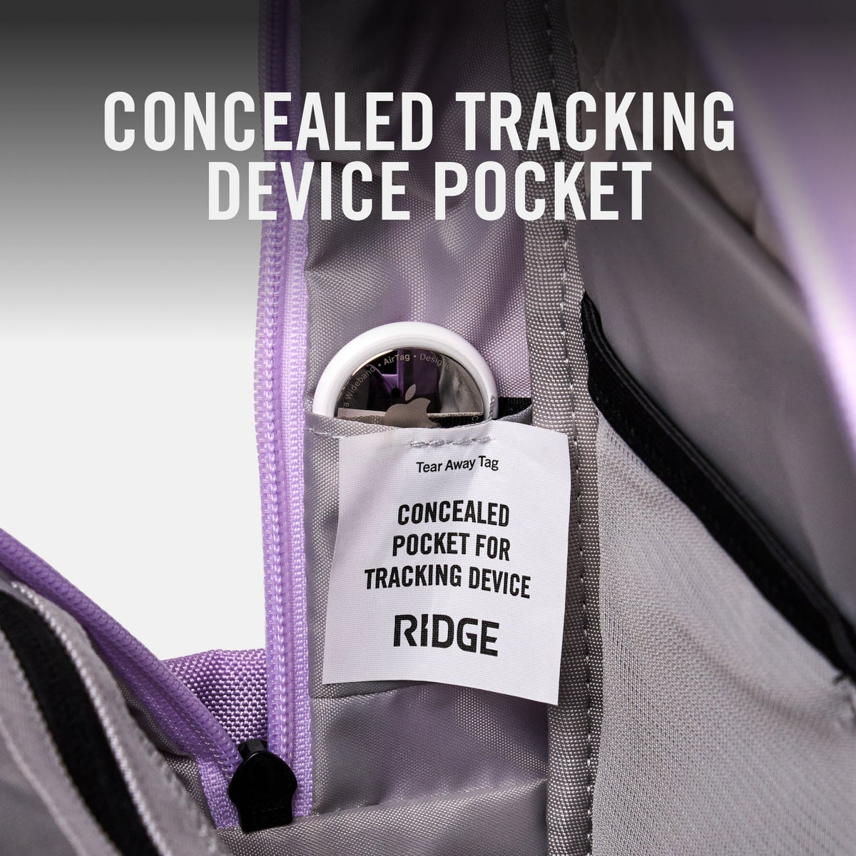 Commuter Backpack 18L - Lavender - Image 9