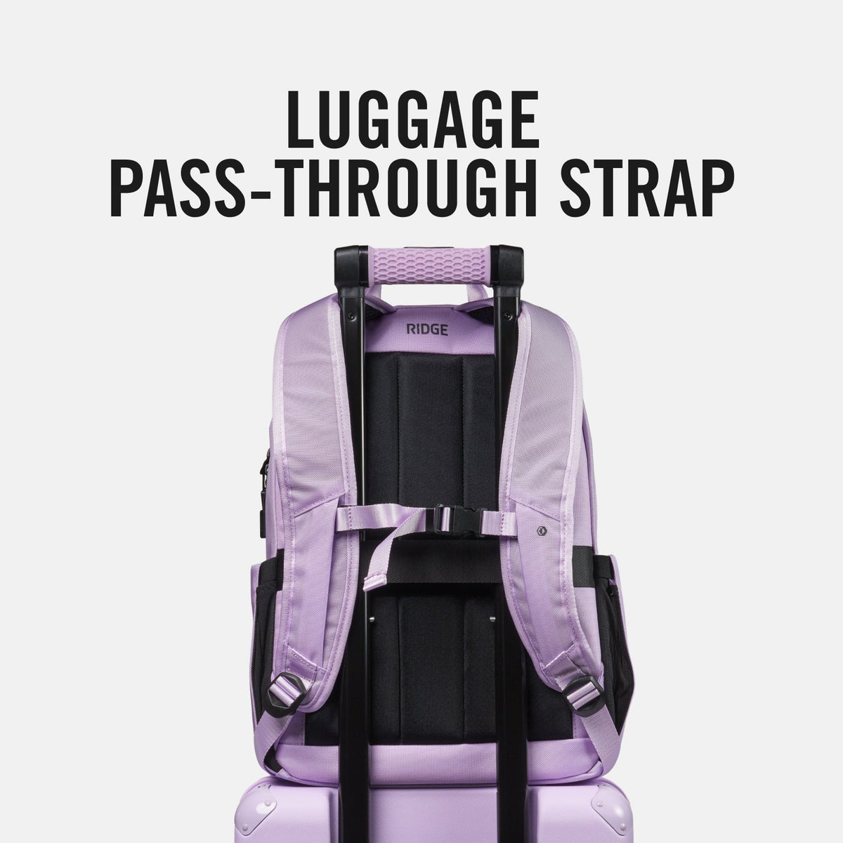 Commuter Backpack 18L - Lavender - Image 11