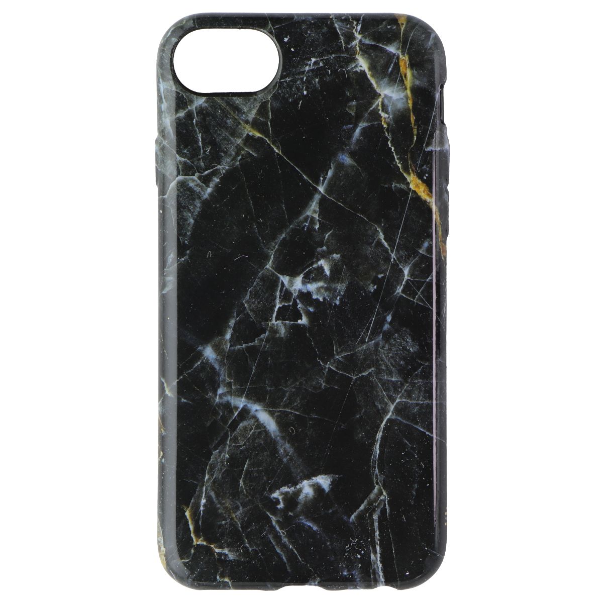 Unique London Back Case for Apple iPhone SE (2nd Gen) / 8 / 7 - Black Marble - New - Image 2