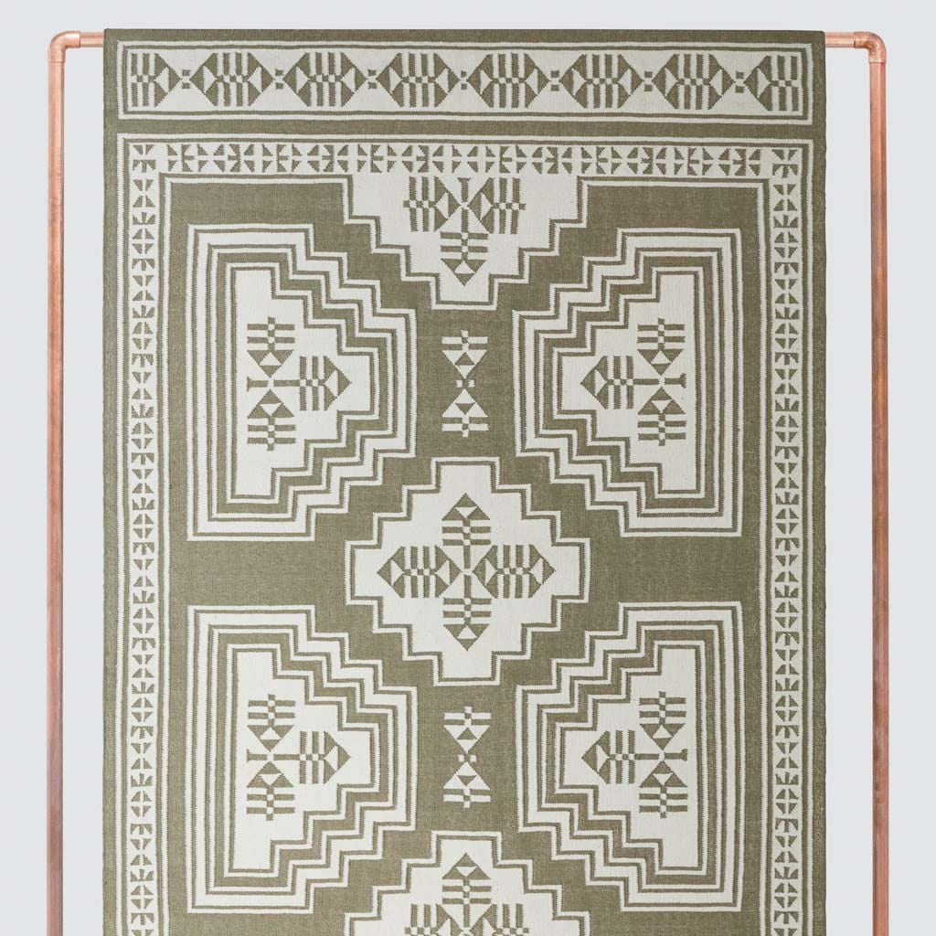 Vihan Handwoven Area Rug - Sage