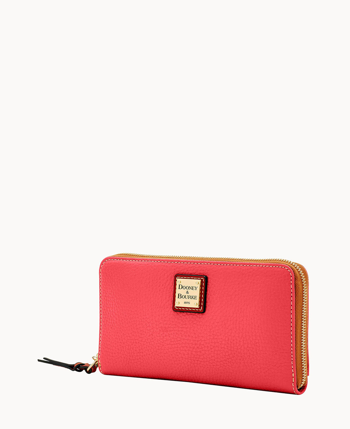 Pebble Grain Large Zip Around Wristlet - Image 65