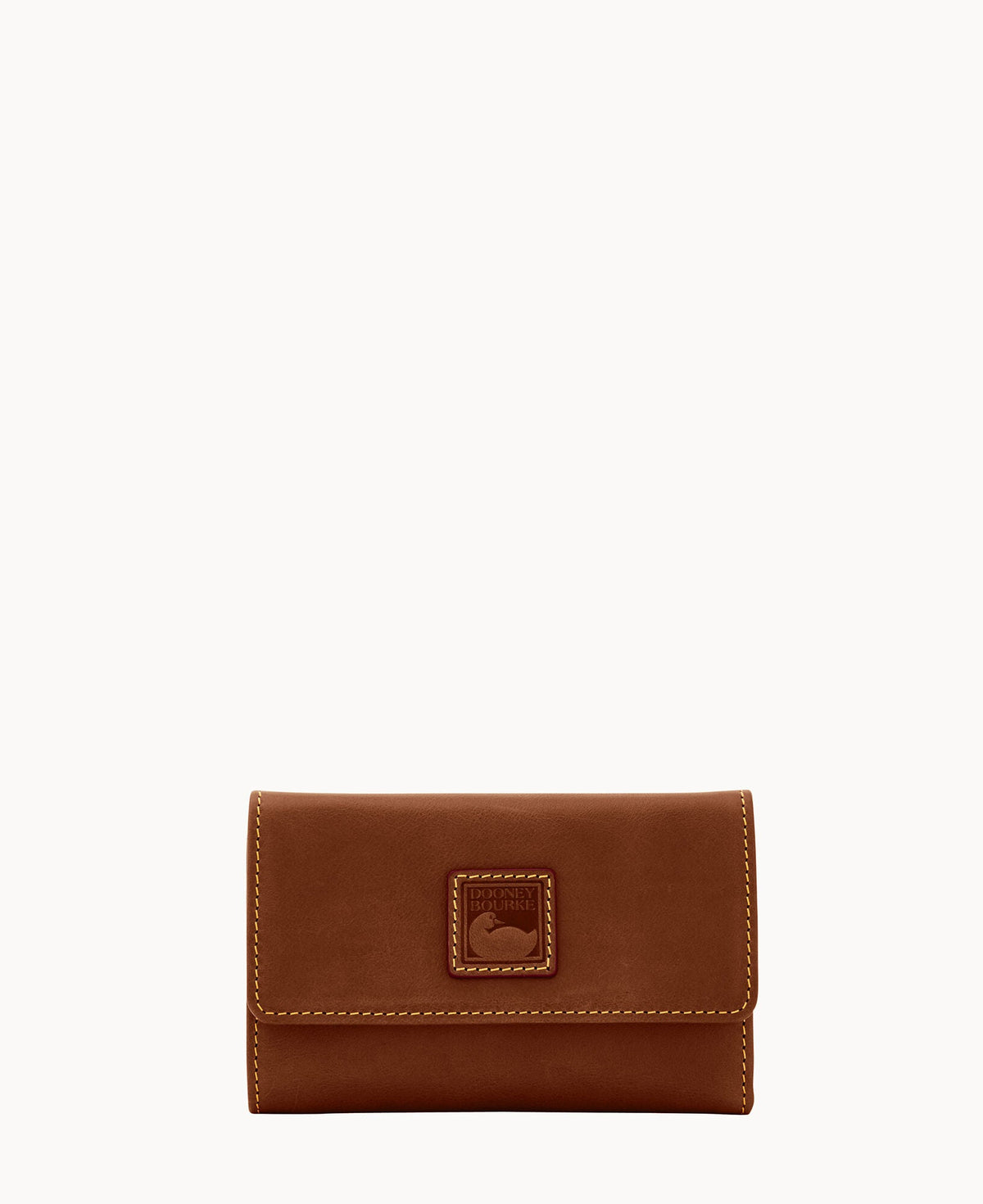 Florentine Flap Wallet - Chestnut