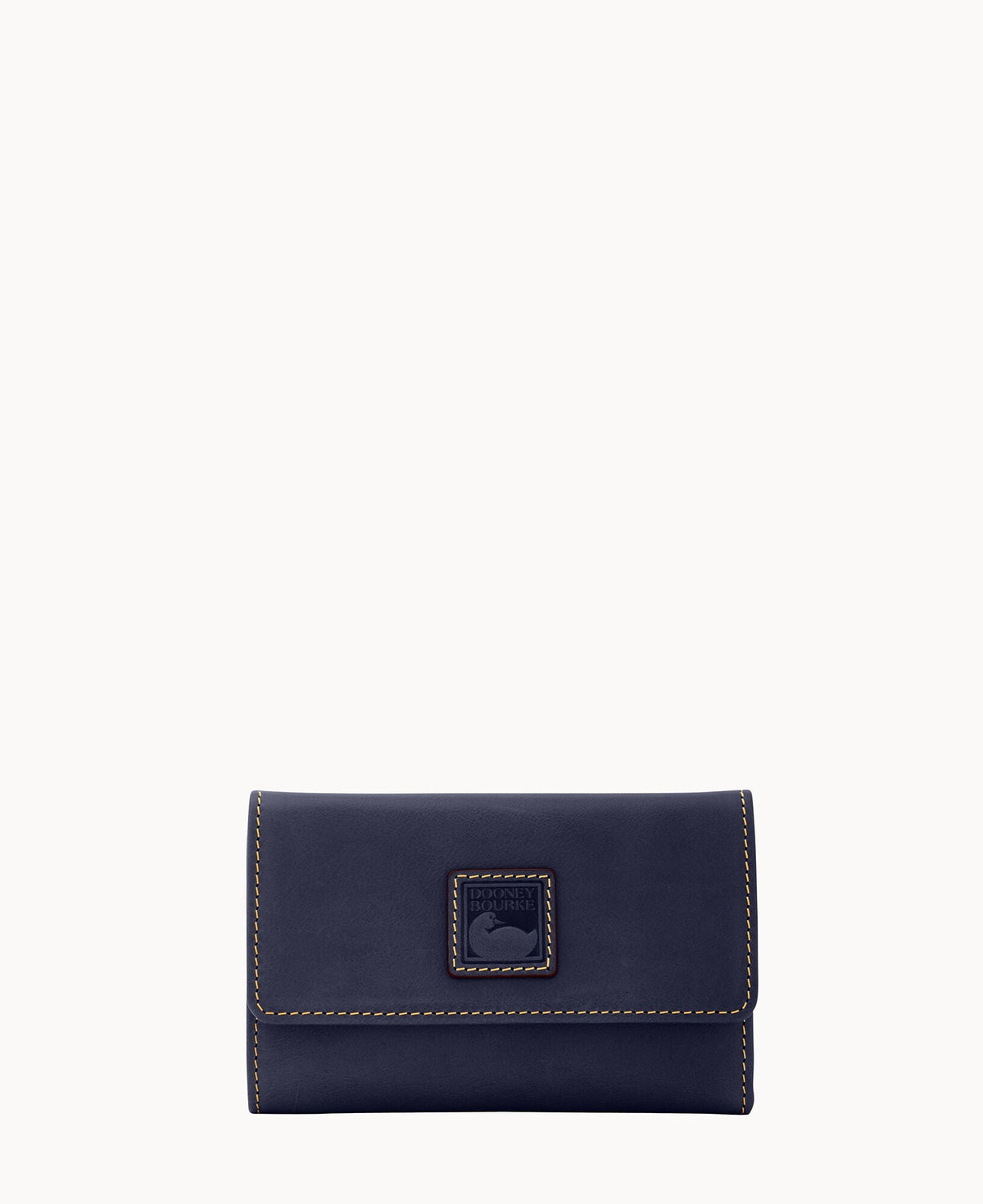 Florentine Flap Wallet - Navy