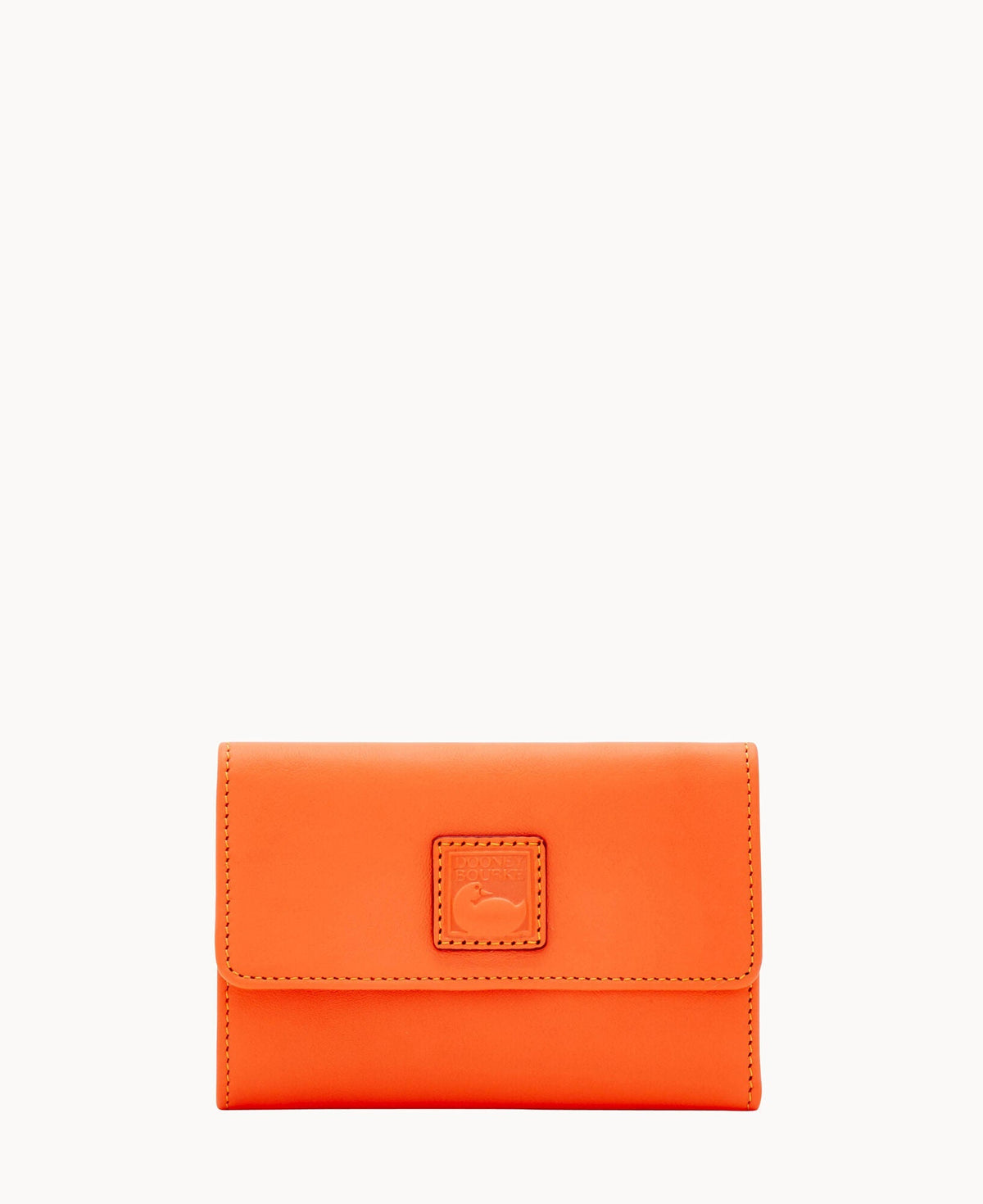 Florentine Flap Wallet - Salmon