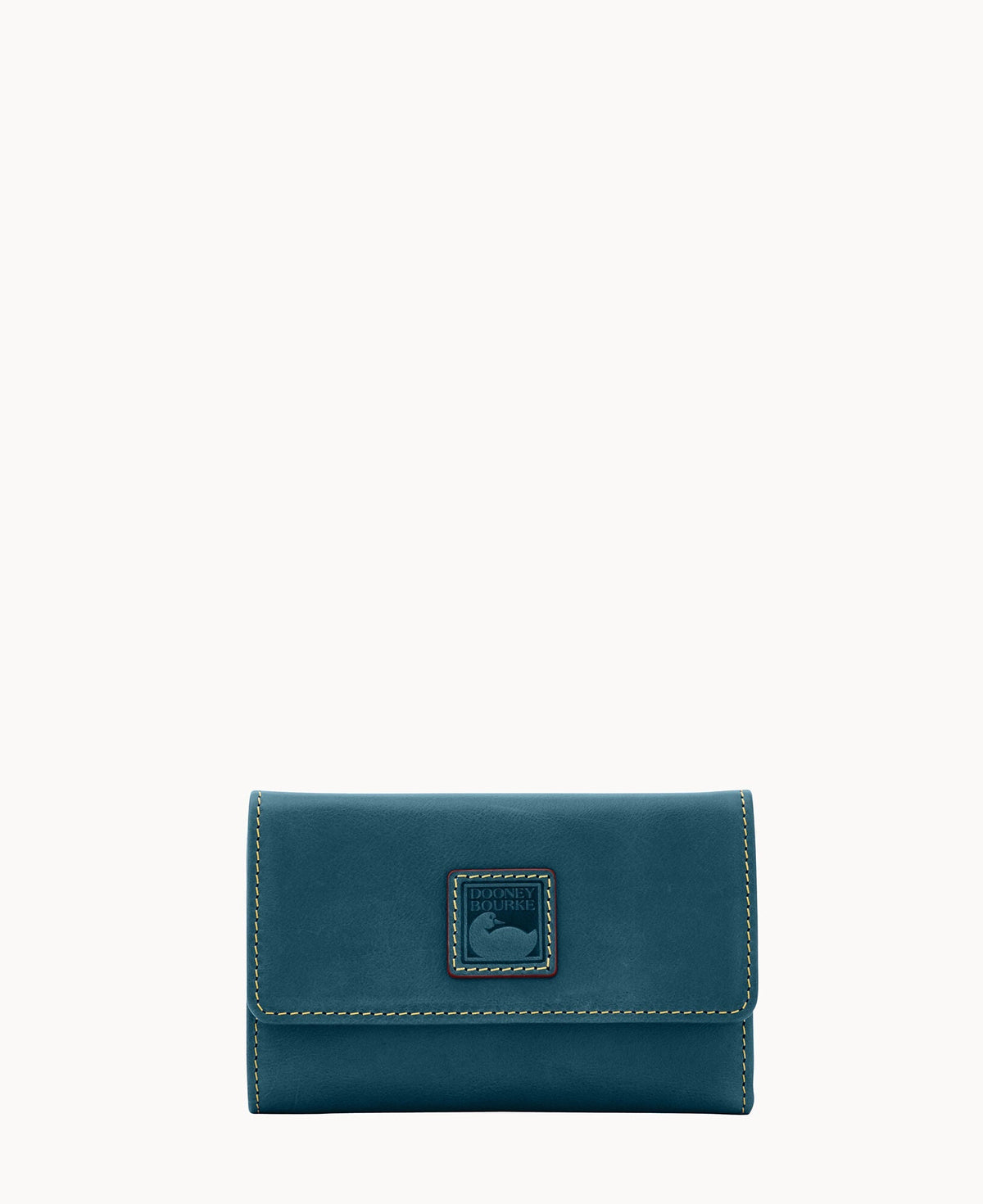 Florentine Flap Wallet - Teal