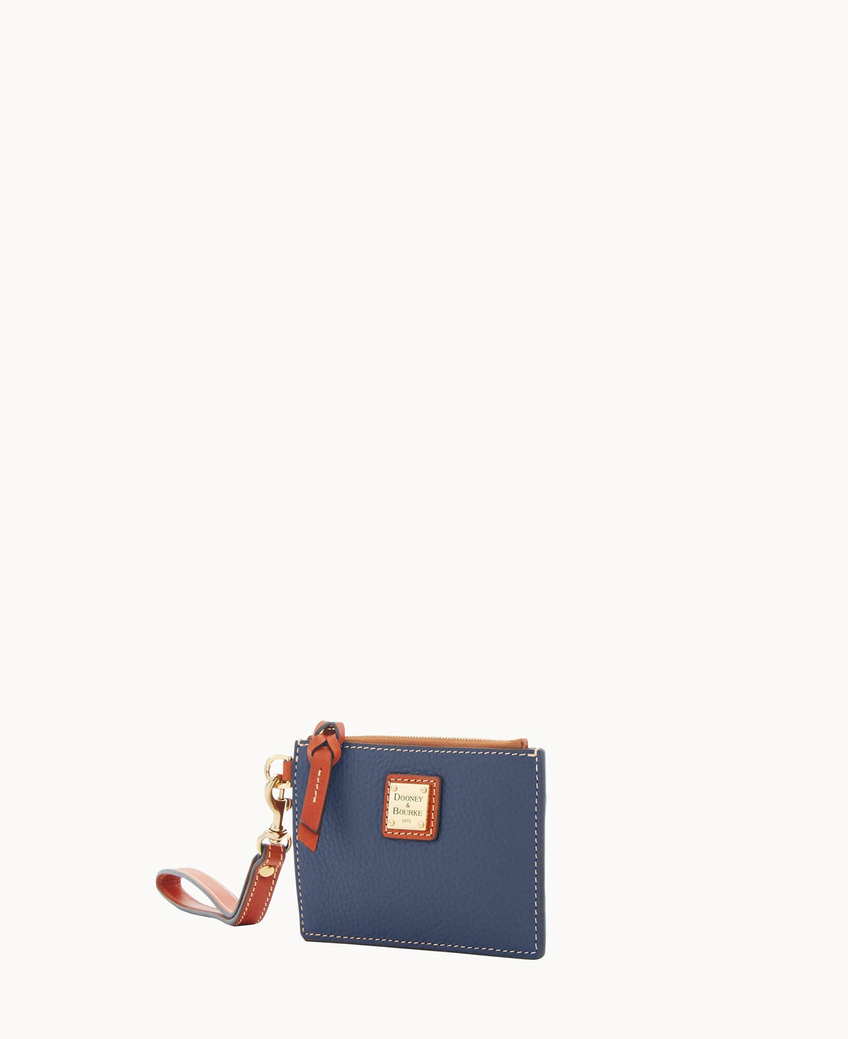 Pebble Grain Zip Top Card Case Wristlet - Image 102
