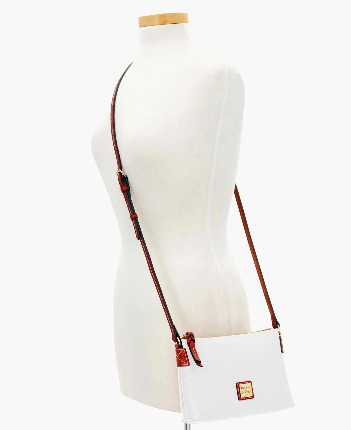 Pebble Grain Crossbody Pouchette - Image 16