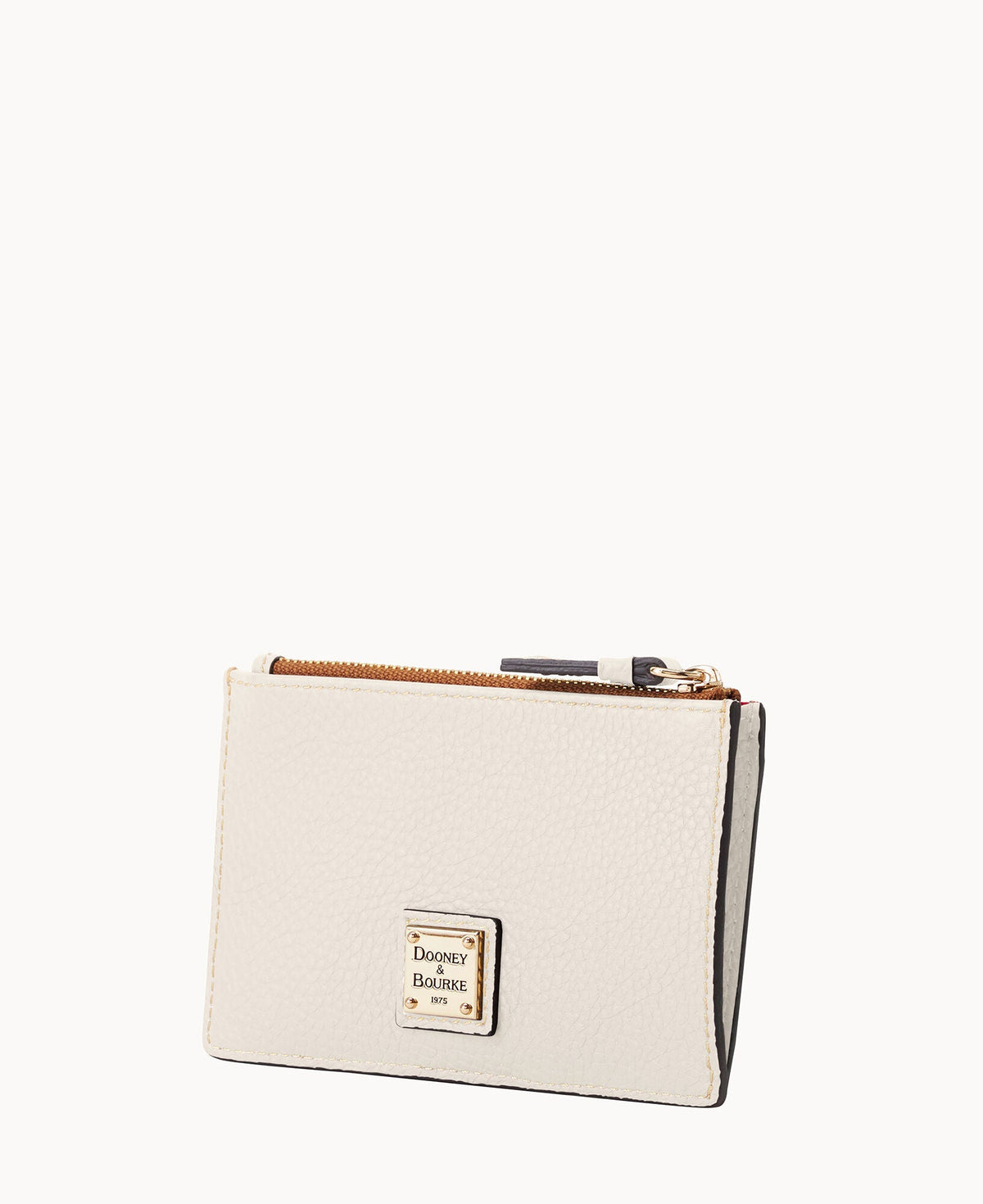 Pebble Grain Zip Credit Card Case - Image 41