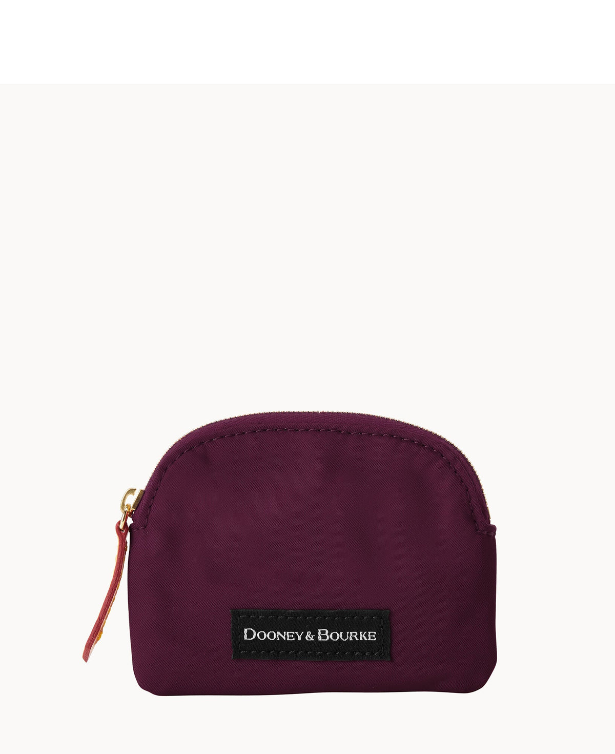 Nylon Coin Purse - Bordeaux