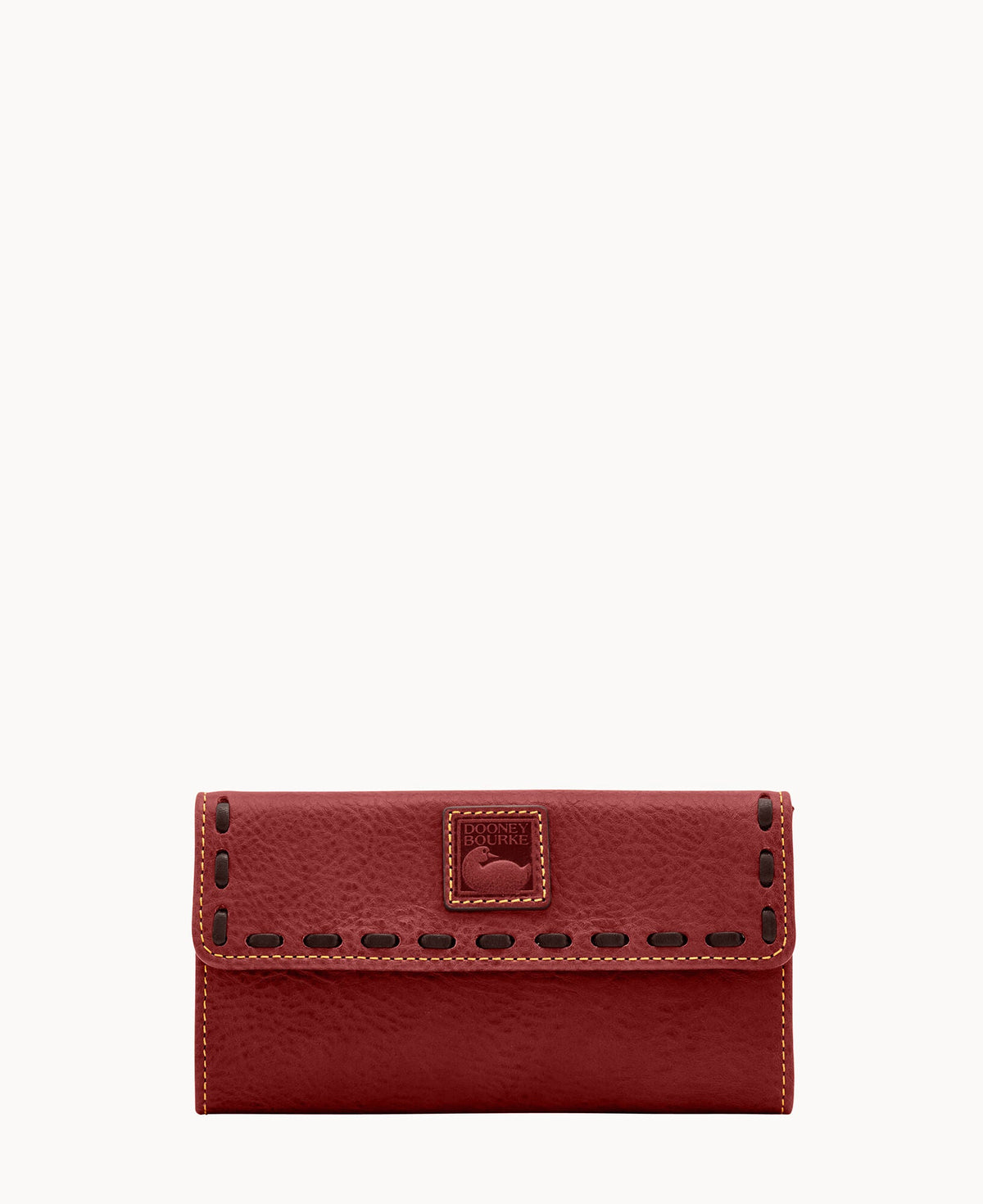 Florentine Continental Clutch - Bordeaux