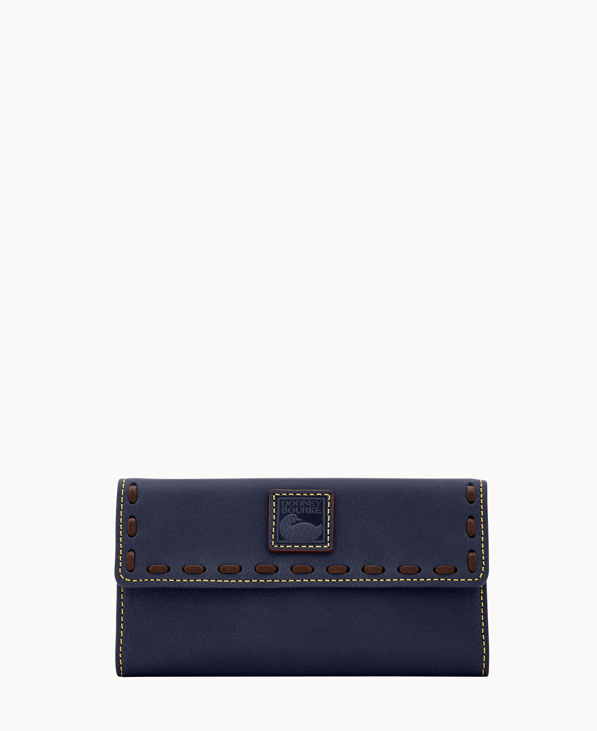 Florentine Continental Clutch - Navy