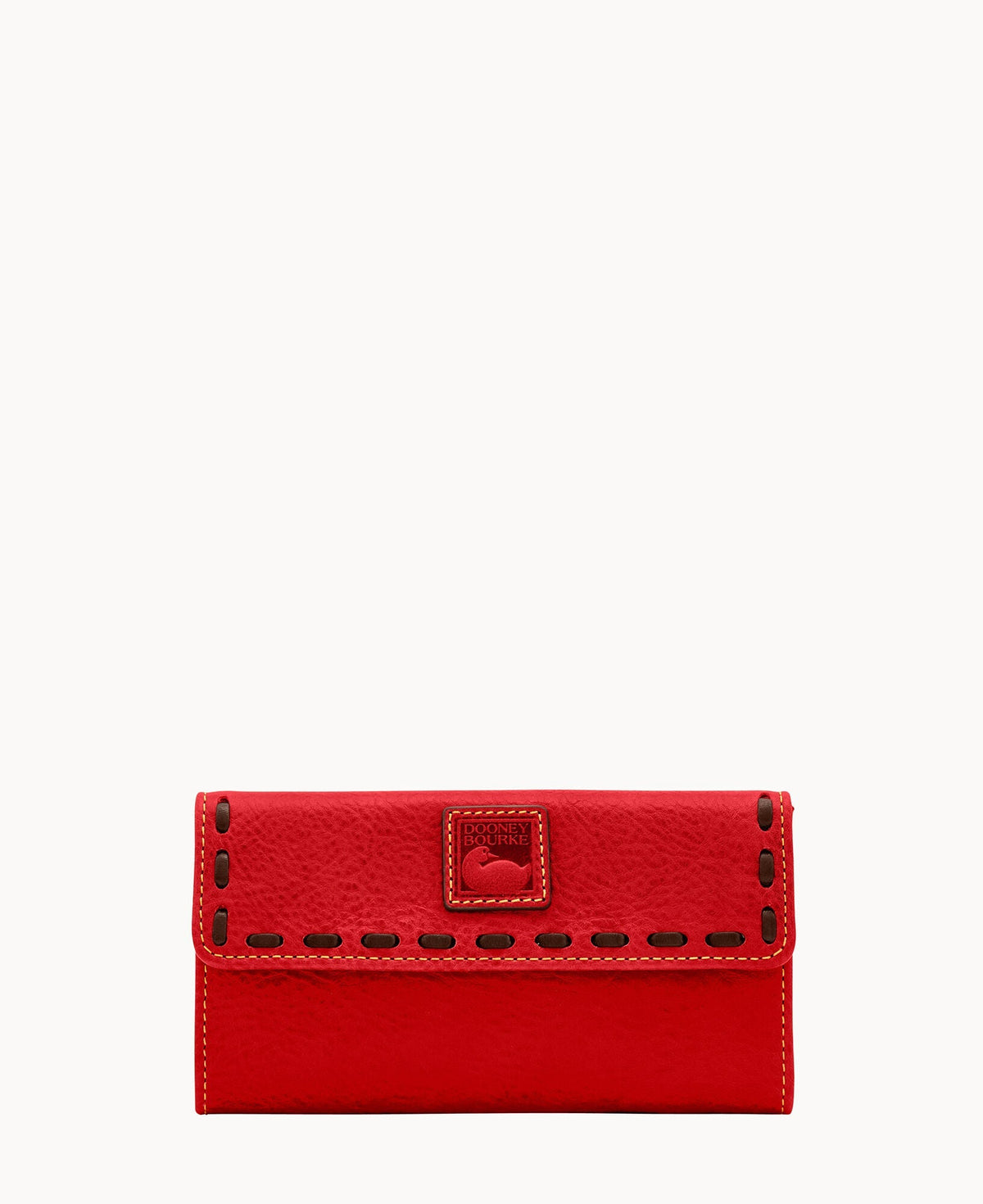 Florentine Continental Clutch - Red