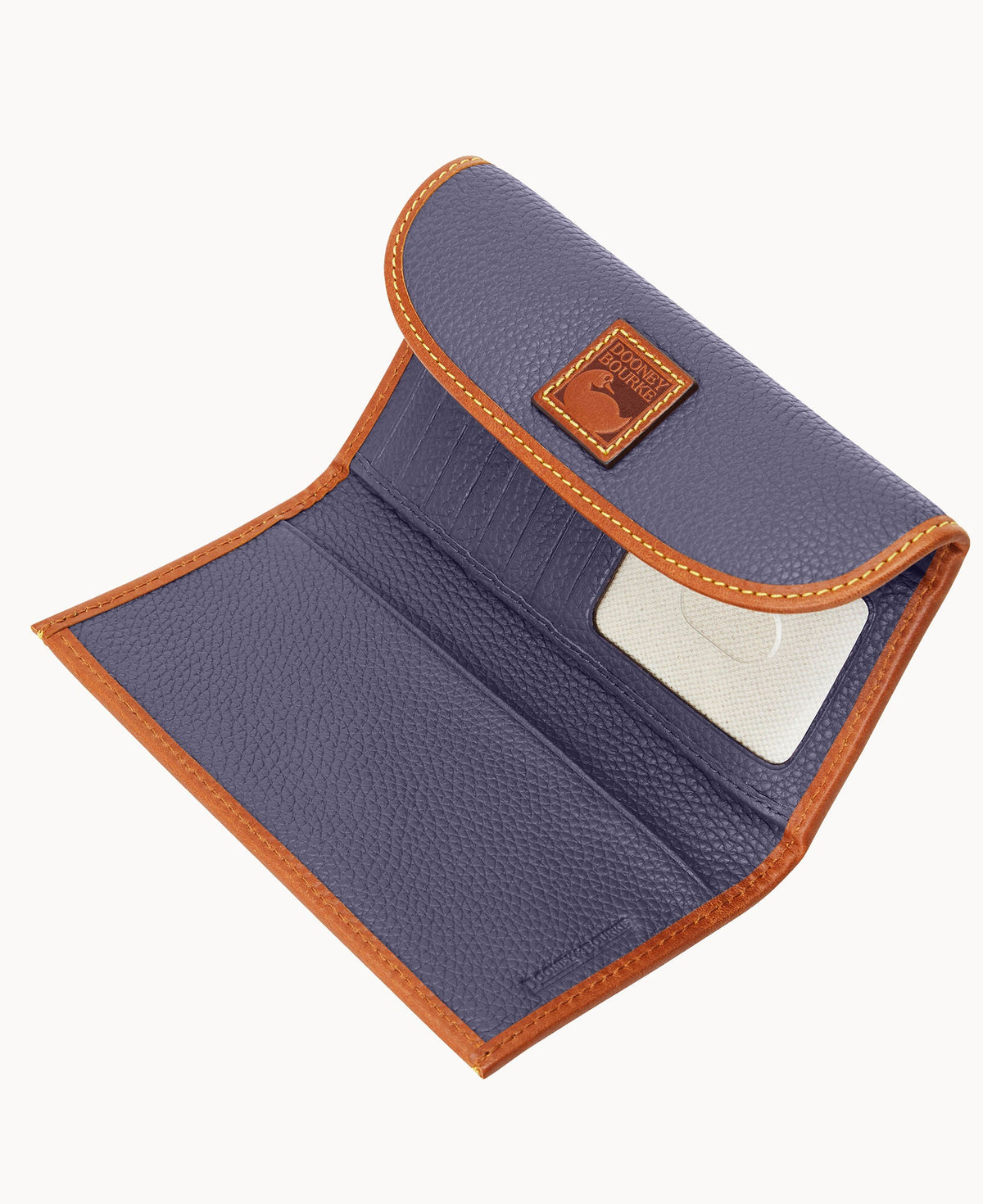 Pebble Grain Continental Clutch - Image 71