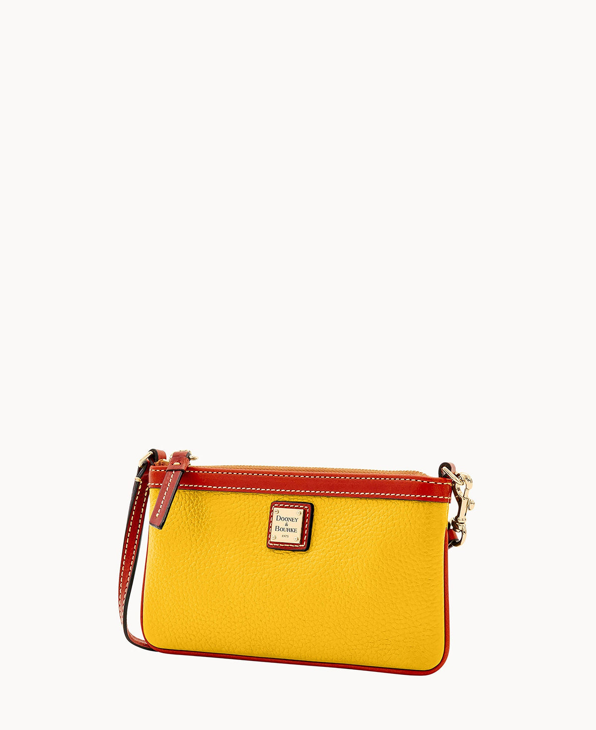 Pebble Grain Large Slim Wristlet - Image 59