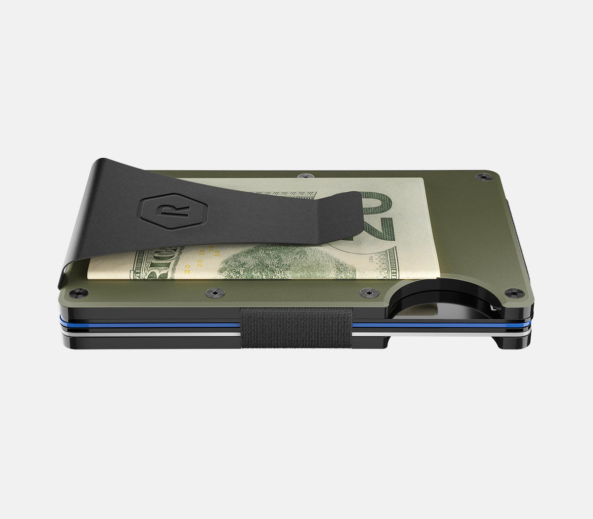 Ridge Wallet - Matte Olive Titanium - Image 11