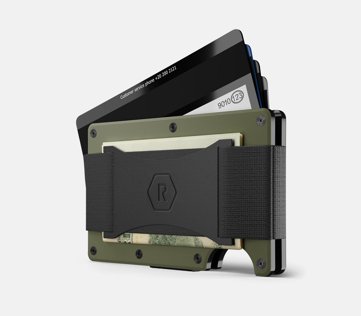 Ridge Wallet - Matte Olive Titanium - Image 16