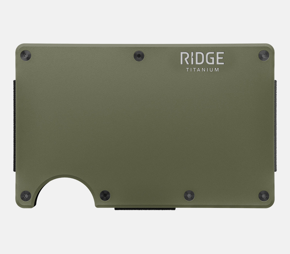 Ridge Wallet - Matte Olive Titanium - Image 9