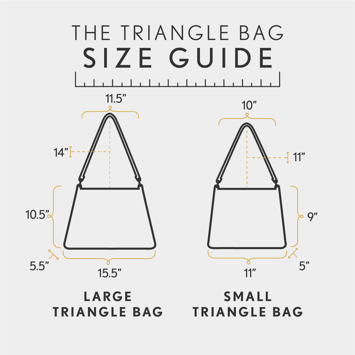 'Almost Perfect' Triangle Shoulder Bag - Image 240